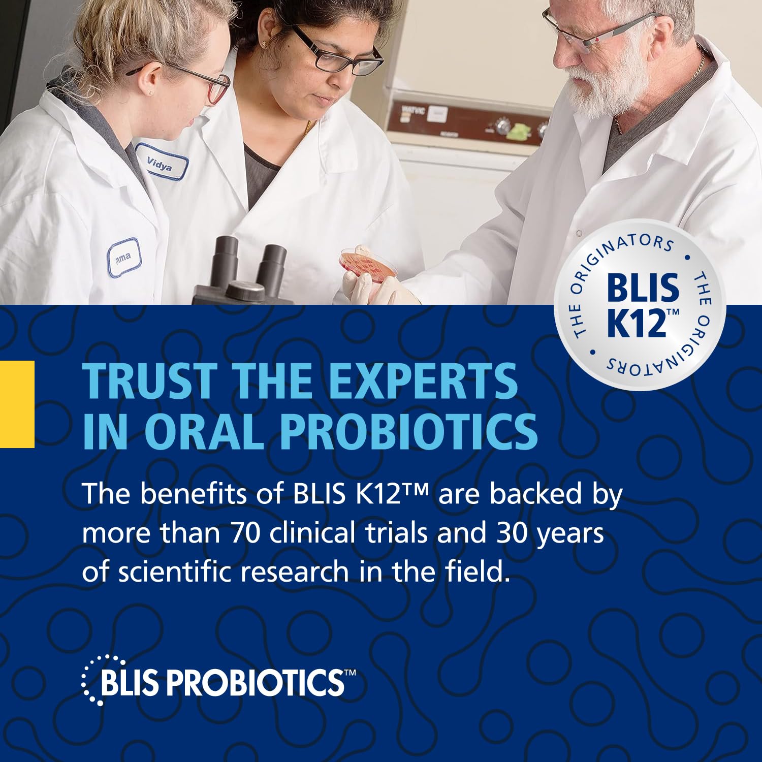 BLIS HoneyBlis Oral Probiotic Throat Lozenges - Manuka Honey, K12, Immune Support - 16 Lozenges