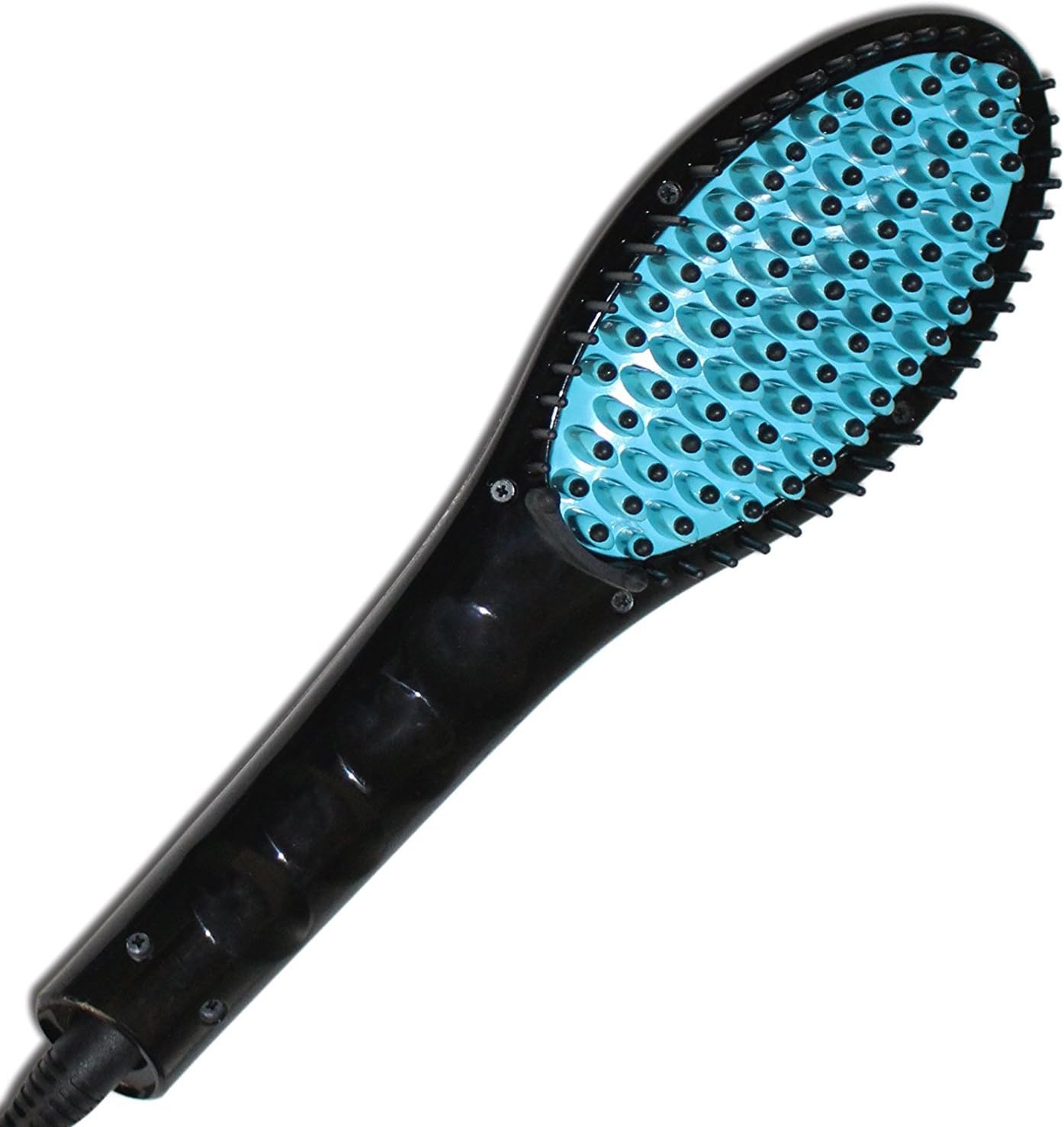 Hair Straightening Brush, Fast Digital Controls For Natural Straight Hair Styling, Anti-Scald & Massage Straightener Detangling Hair Brush For Silky, Straight, Beautiful Hair Styles