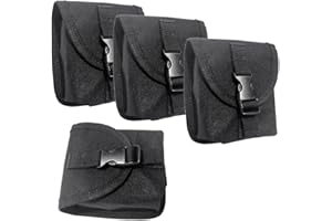 Menolana Nylon Diver Weight Belt Bag with Quick Release Buckle for Scuba Diving Tech Dive Weight, Scuba Diving Spare Weight Storage Bag Pocket