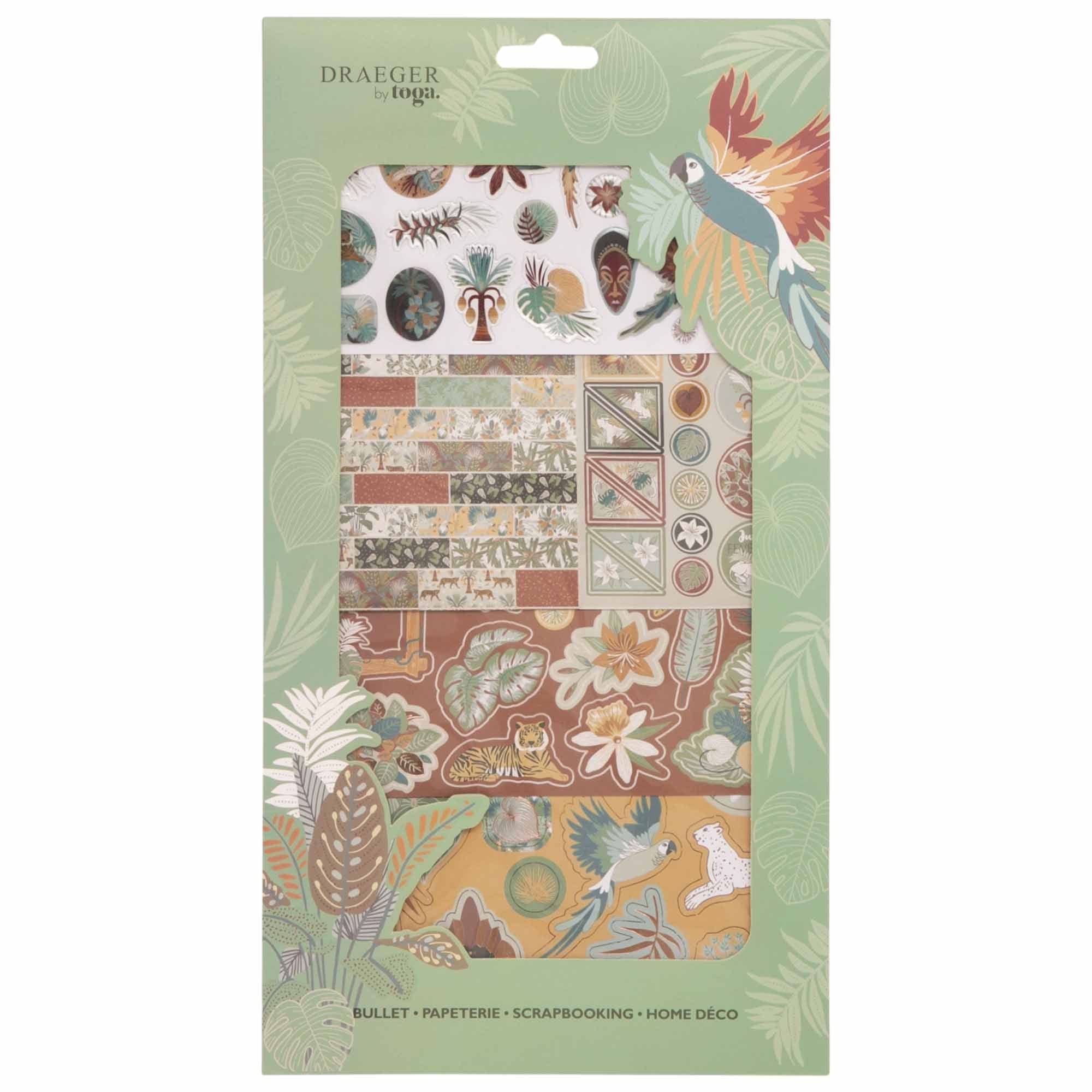 Toga Set embellissements Scrapbooking, Multicolored, One Size