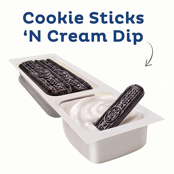 HANDI-SNACKS OREO COOKIE STICKS ‘N CREME DIP SNACK PACKS, 20 SNACK PACKS