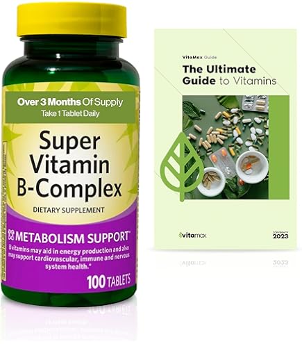 Amazon.com: Sprin Val-Ley Super Vitamin B-Complex Tablets Dietary
