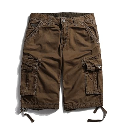 Men's Loose Fit Cotton Cargo Shorts with Lebanon Ubuy