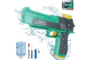 ABIFNY Electric Water Gun for Kids, Poweful Water Blasters - with Replaceable Large Capacity Water Tank, Up to 20 Feet, Automatic Squirt Guns Super Water Soaker Outdoor Pool Toys for Boys Girls Ages 8-12