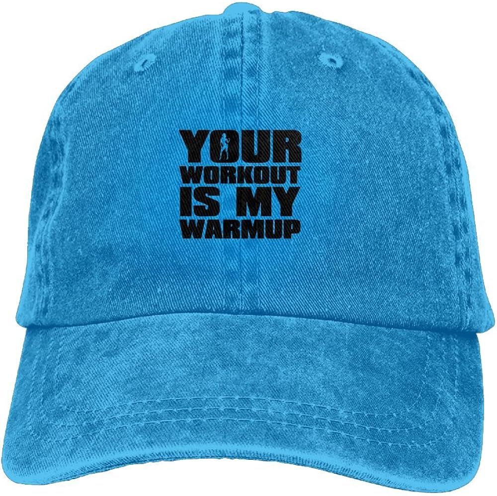 Workout Warmup Classic Cotton Adjustable Mens Curved Hats