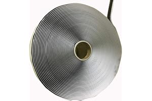 WELSTIK Black Butyl Seal Tape 1/8 Inch x 1 Inch x 30 Foot Leak Proof Putty Tape for RV Repair,Window,Boat Sealing,Glass and EDPM Rubber Roof Patching