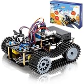 ACEBOTT Smart Robot Tank Car Kit with ESP32 for Arduino Robotics for Kids Ages 8-12 12-16 STEM Science Kits Coding Gifts for 8-16 Year Old Boys Girls Teens Cool Engineering Building Toys Unique Gifts