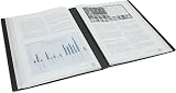 Rapesco 1651 Germ-Savvy Antibacterial Hardcover Presentation Folder 50 Pockets view 2