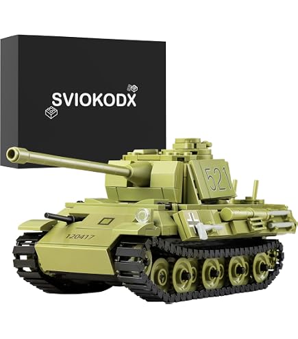 WW2 Military Building Bricks Tank Plane Model Compatible Blocks Toy Boy Gift