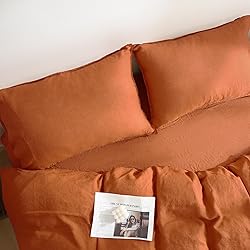 Triton Linen 100% Linen Pillow Cases Standard Size