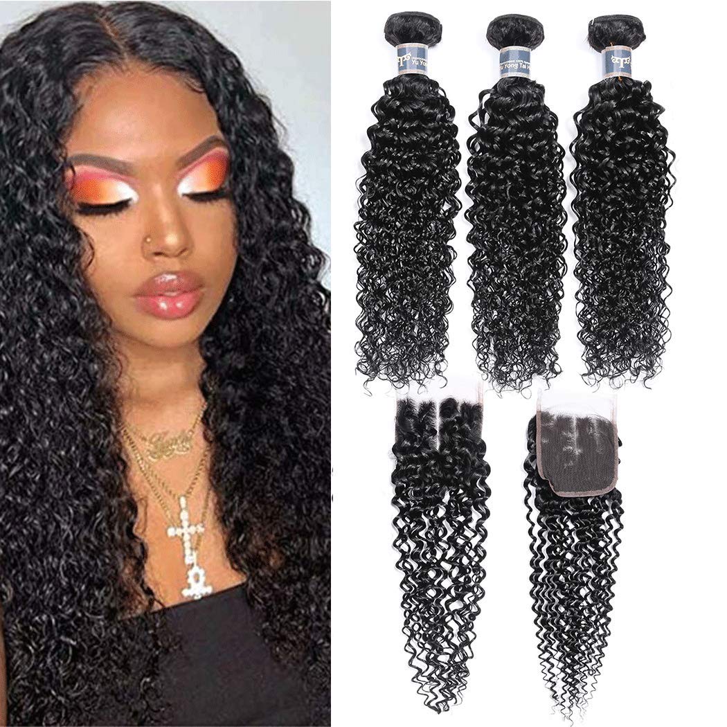 Curly middle part closure Clearance