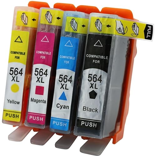 HP 564XL Black 564 Color Ink Cartridges Combo Pack: Amazon.co.uk: Electronics