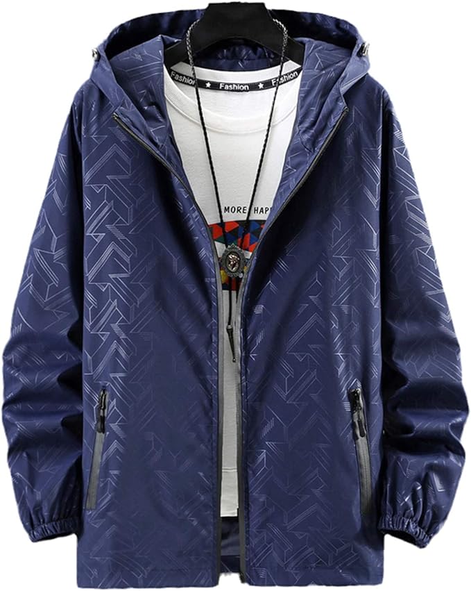 Grande Taille Hommes Vestes Manteaux Streetwear Vintage ...