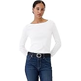 Gap Womens Long Sleeve Favorite Boatneck