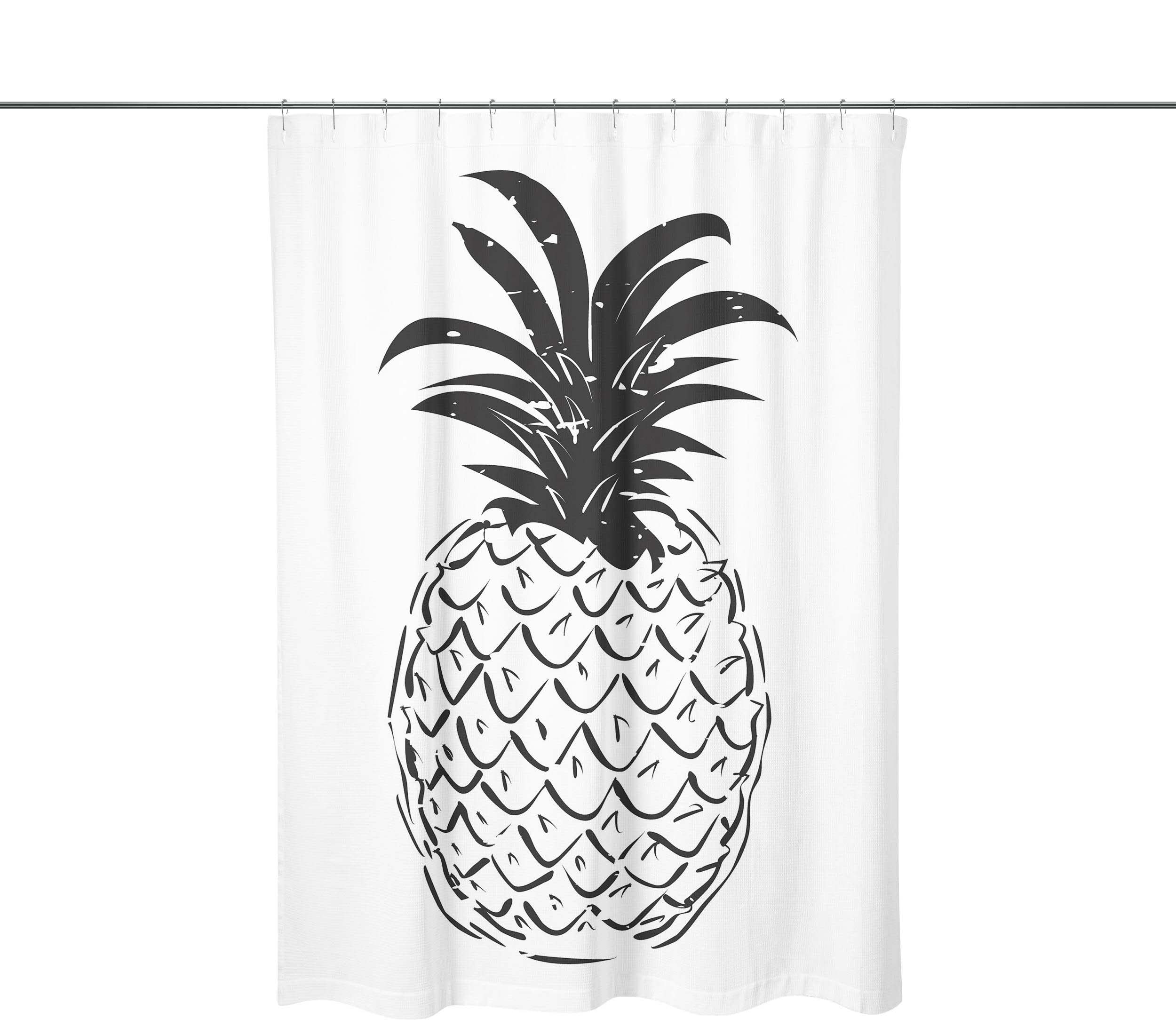 Bonamaison Anti-Mold, Waterproff Shower Curtain (150x200 cm) - Designed and Manufactured in Turkey