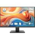 Amazon.com: msi PRO MP242 E14C 24-inch IPS 1920 x 1080 (FHD