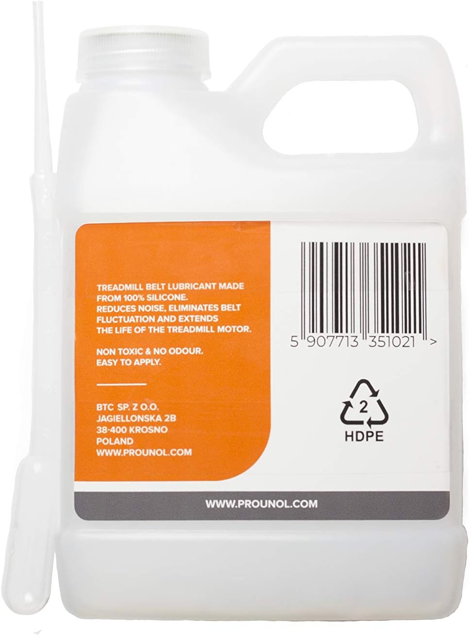 PROUNOL 100% Pure Treadmill Silicone Oil - 500ml Bottle, transparent - Image 3