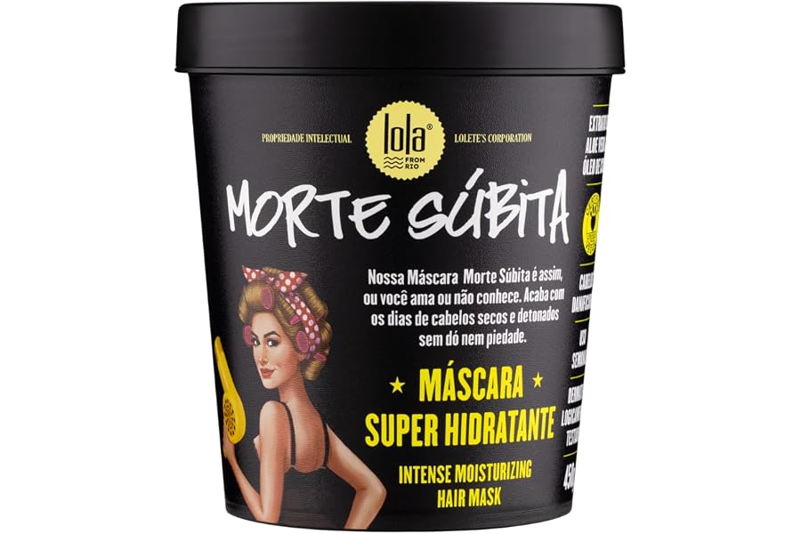 Morte Súbita Máscara Super Hidratante 450g , Lola Cosmetics