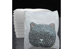 REDOVANT 12" x 12" Bubble Out Bags&Pouches, 50Pcs Bubble Pouches Wrap Bag, Double Walled Bubble Cushioning Bags for Moving and Storage, Shipping and Packing Supplies for Dishes Glasses Plates