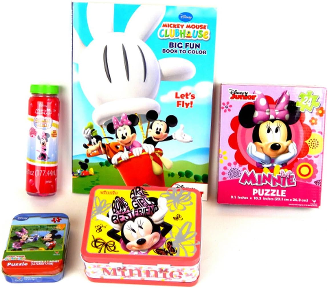 Disney Jr Minnie Mouse Best Friend 5 pcs Bundle Gift Set