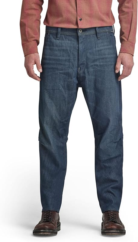 Homme Jean Grip 3D Relaxed Tapered, Noir (worn in leaden D19928-C922-C776), 27W / 30L — photo 1 sur 5