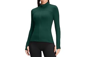 QUEENIEKE Womens Running Jackets Athletic Workout Scrub Jacket Track Full Zip Up Gym for Women Yoga Top