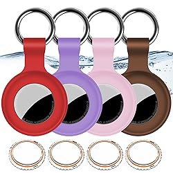 4Pack,Compatible with Airtag Holder Case with