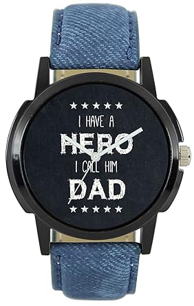 Analogue Black Dial Mens Watch