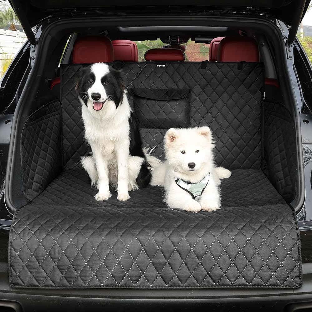 KYG Car Boot Cover for Dogs Non-Slip Waterproof Cargo Liner 170x105x37cm