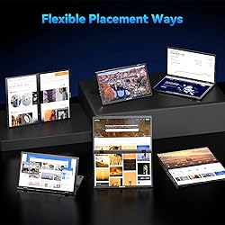 HotYeah Triple Laptop Screen Extender, 15.6'' Dual