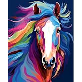 Maomaomi Paint by Numbers DIY Acrylic Painting Kit for Kids & Adults Beginner – 16