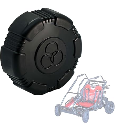 JMCHstore Threaded Vented Gas Cap W/chain For Predator 212 Engine, Coleman SK100 Go Kart, Screw On Gas Cap For Honda GX200 GX390, Massimo Snow Blower, Small Engine Fuel Tank Cap - View #3