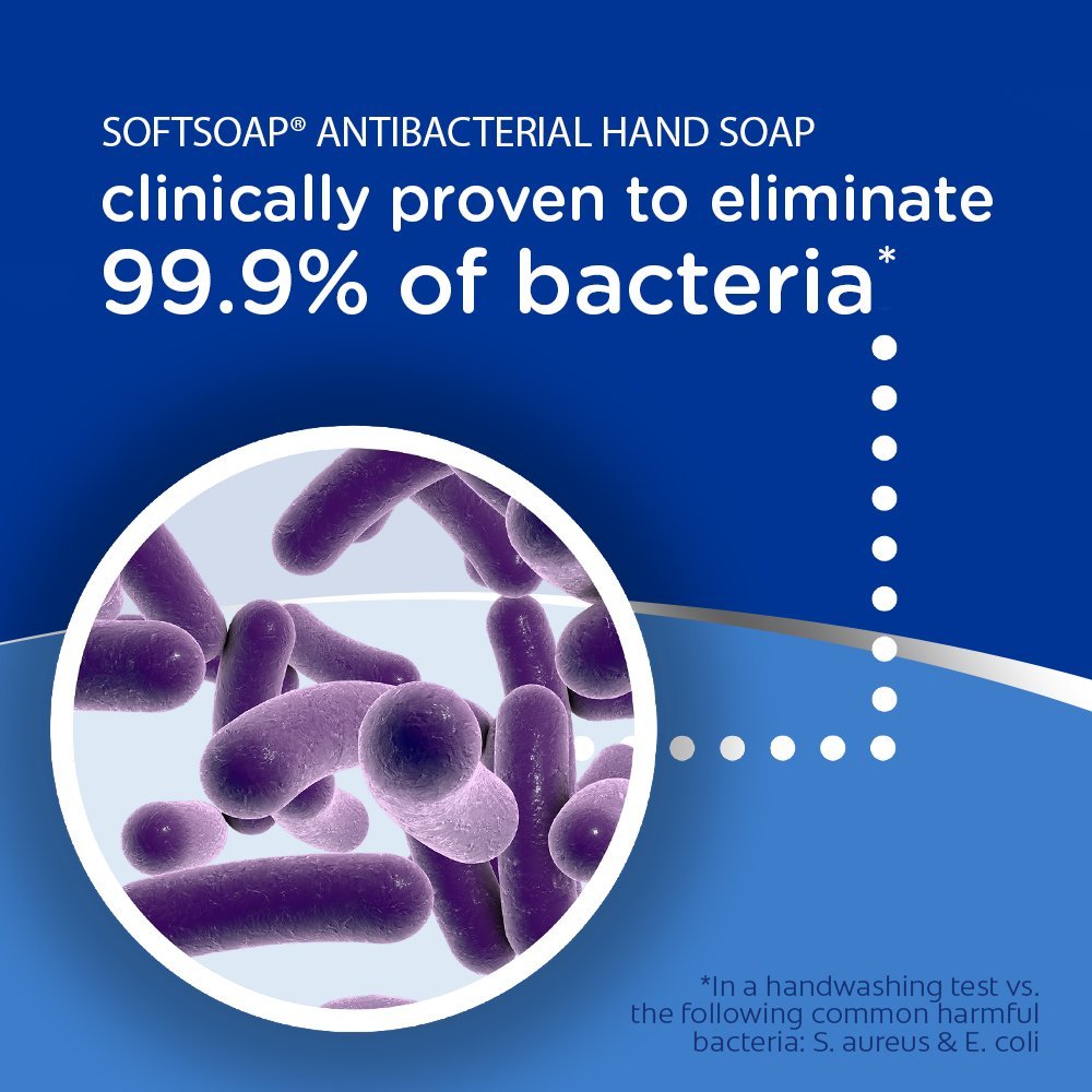Softsoap Antibacterial Liquid Hand Soap, Fresh Citrus - 11.25 Fluid Ounce (6 Pack) : Beauty