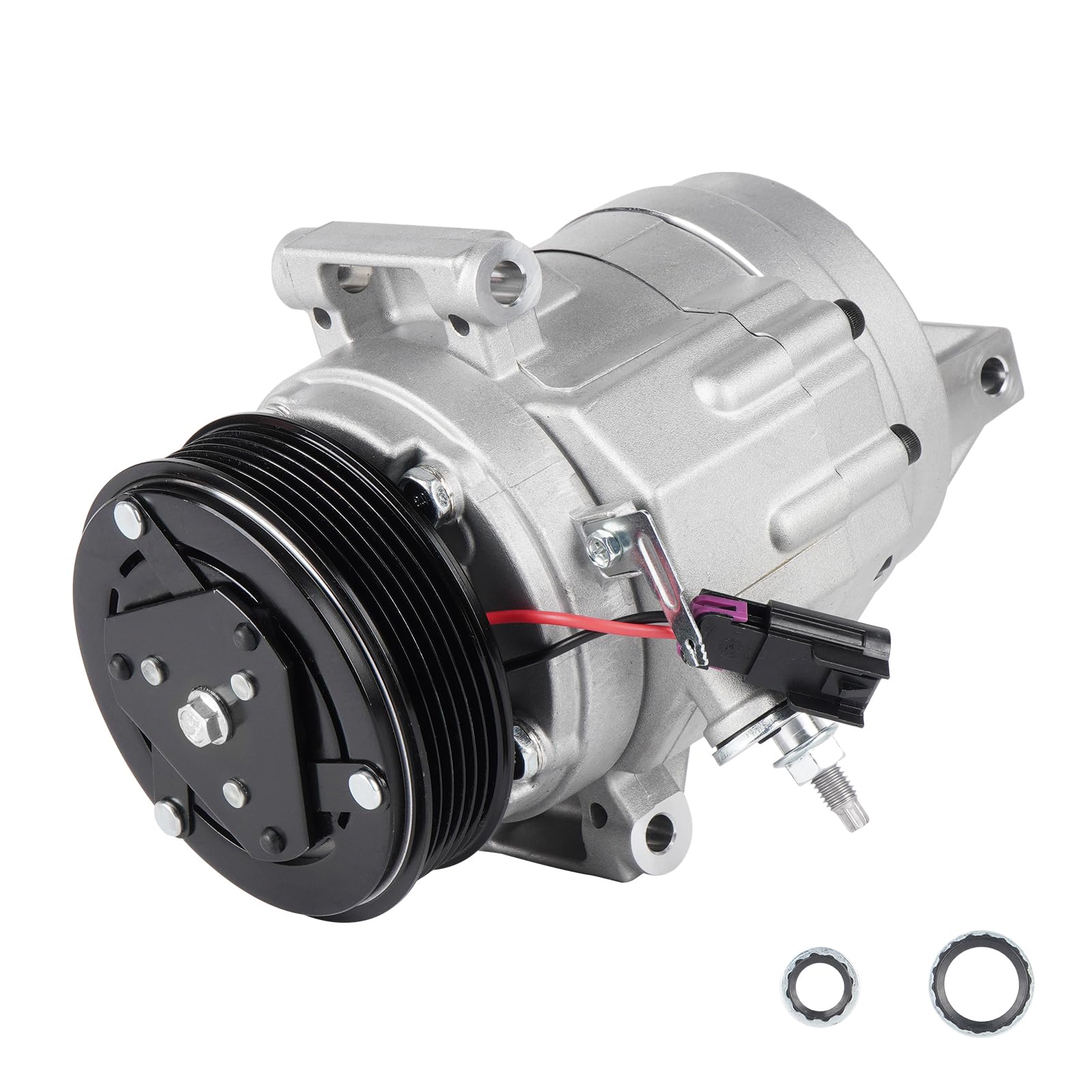 Photo 1 of Air Conditioner A/C Compressor with Clutch Fits for Ford Fusion 3.5L 2010-2012, Fits for Lincoln MKZ 3.5L 2007-2012, Replaces CO 11213C