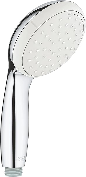 Grohe 2759710e New Tempesta 1 5 Gpm 2 Spray Handheld Shower Head Starlight Chrome Amazon Com