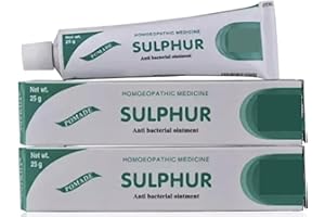 50 Gram (1.76 Ounce) Sulphur Ointment | 25 Gm Each, 2Pack