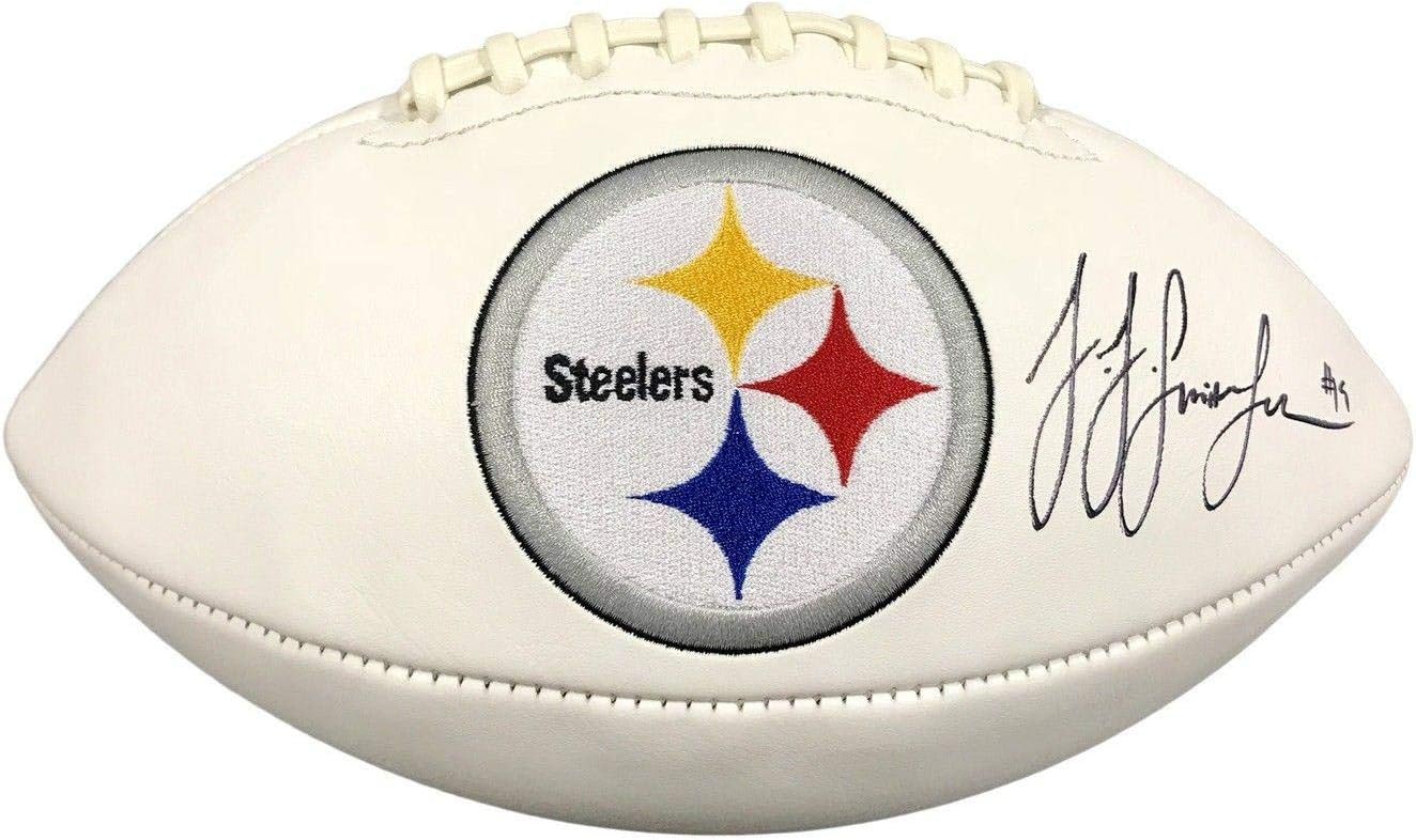 steelers autographed football