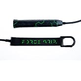 Force Grip: Tennis Training Aid for Forehand, Backhand, Serve Strength Trainer for Racket Head Speed, Power and Spin Portable Swing Trainer for Tennis, Pickleball, Padel, Golf