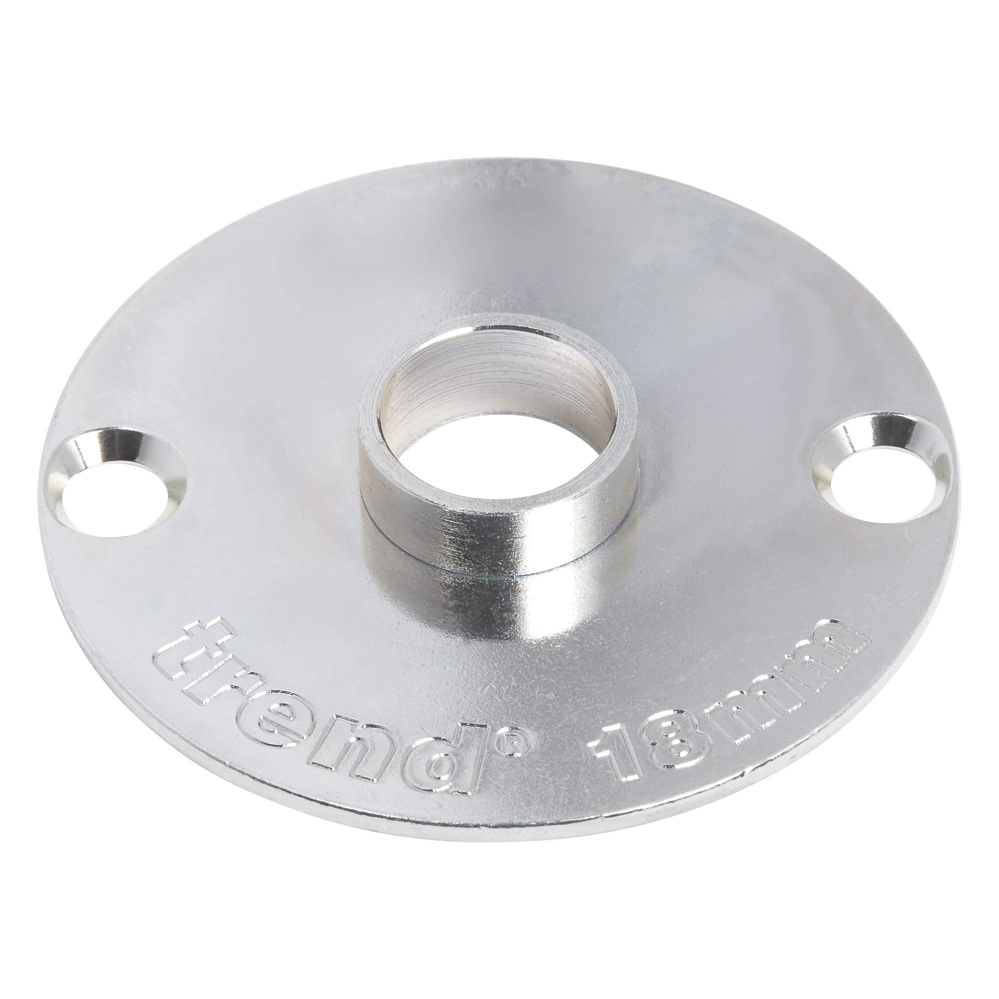 Trend Steel Guide Bush, 18mm Diameter, Euro Style Guides for Template Routing, Trend Router Compatible, GB18