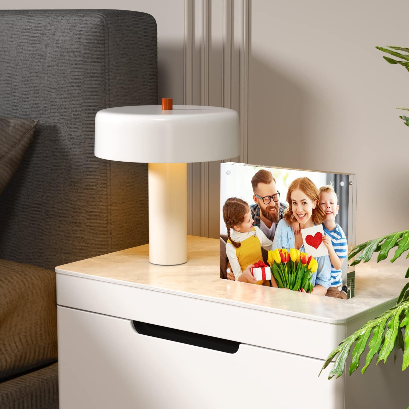 NIUBEE 8x10 Acrylic Picture Frame, Double Sided Photo Frames