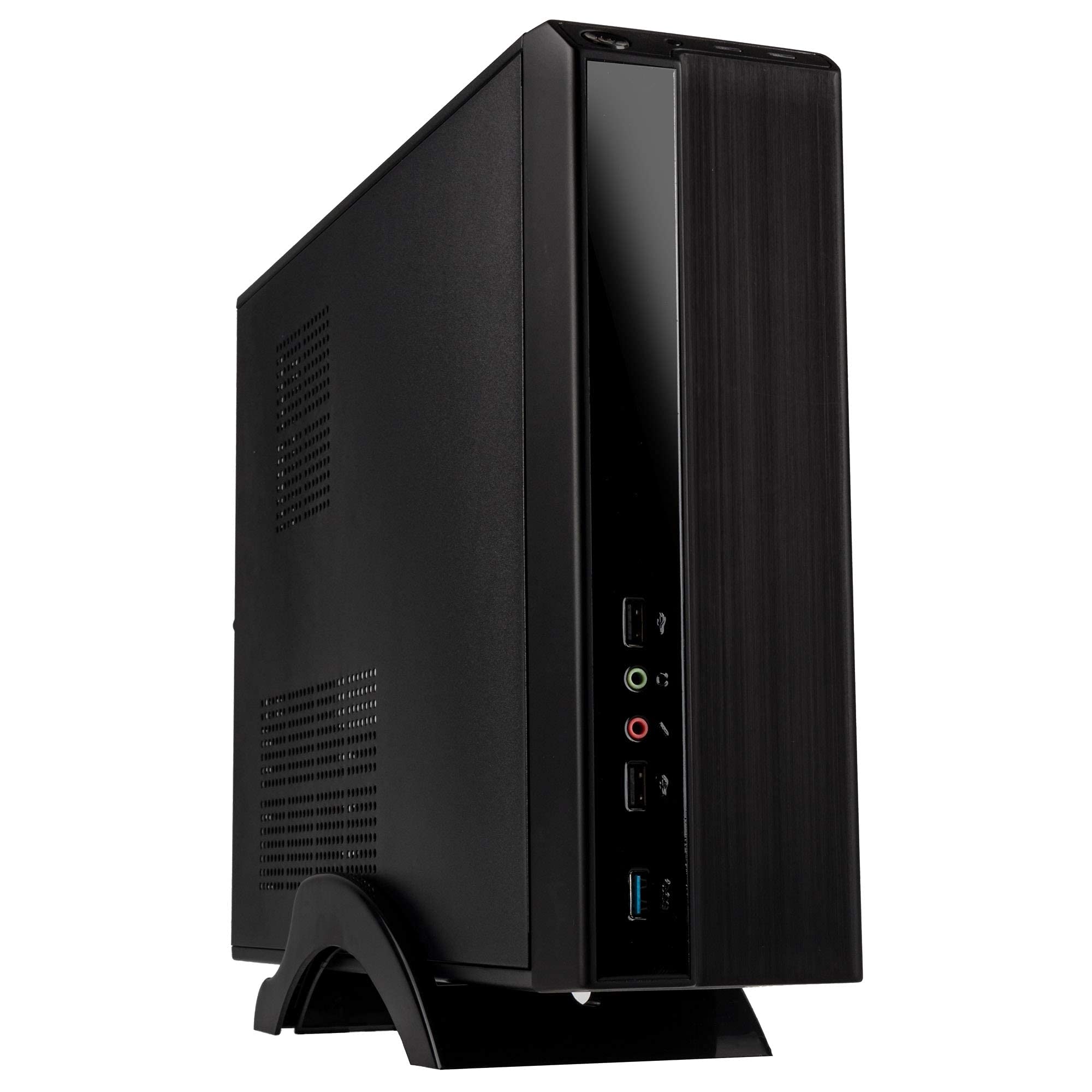 Kolink KLM-002 Micro-ATX Desktop Case - Black/Grey, Compact Office Chassis
