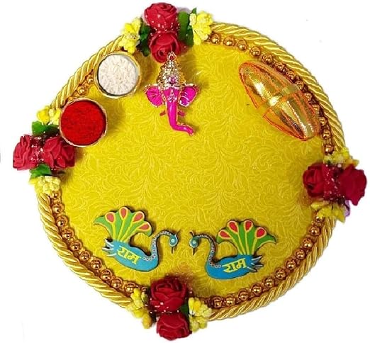 karva chauth pooja thali