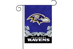 Rico Industries NFL Standard/Primary 13" x 18" Double Sided Garden Flag - Great Gift for Men, Women, & Fans