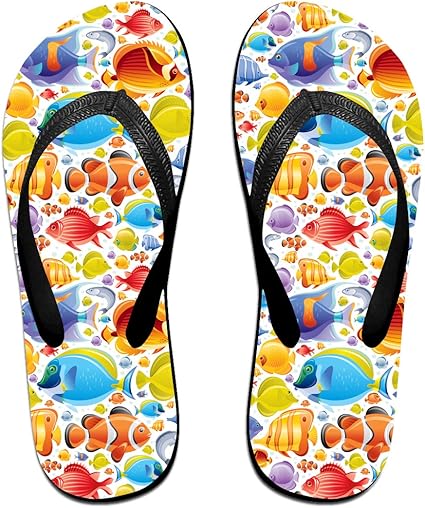fish flip flops amazon