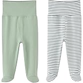 Enfants Chéris 2 Pack Baby Footed Pants Newborn-12 Months