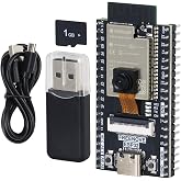 Freenove ESP32 Camera Development Board ESP32 Kit with 1GB Card | Dual-core 32-bit 240 MHz Microcontroller, Onboard Camera WiFi+BT, Python C Code, Example Projects Tutorial