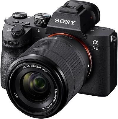 Sony Alpha 7 III Full-Frame Mirrorless with 28-70mm Lens 24.2MP 4K AF 693 Point