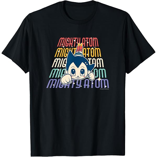 Amazon.com: Astro Boy Retro (Atom) (C) Tezuka Productions T-Shirt