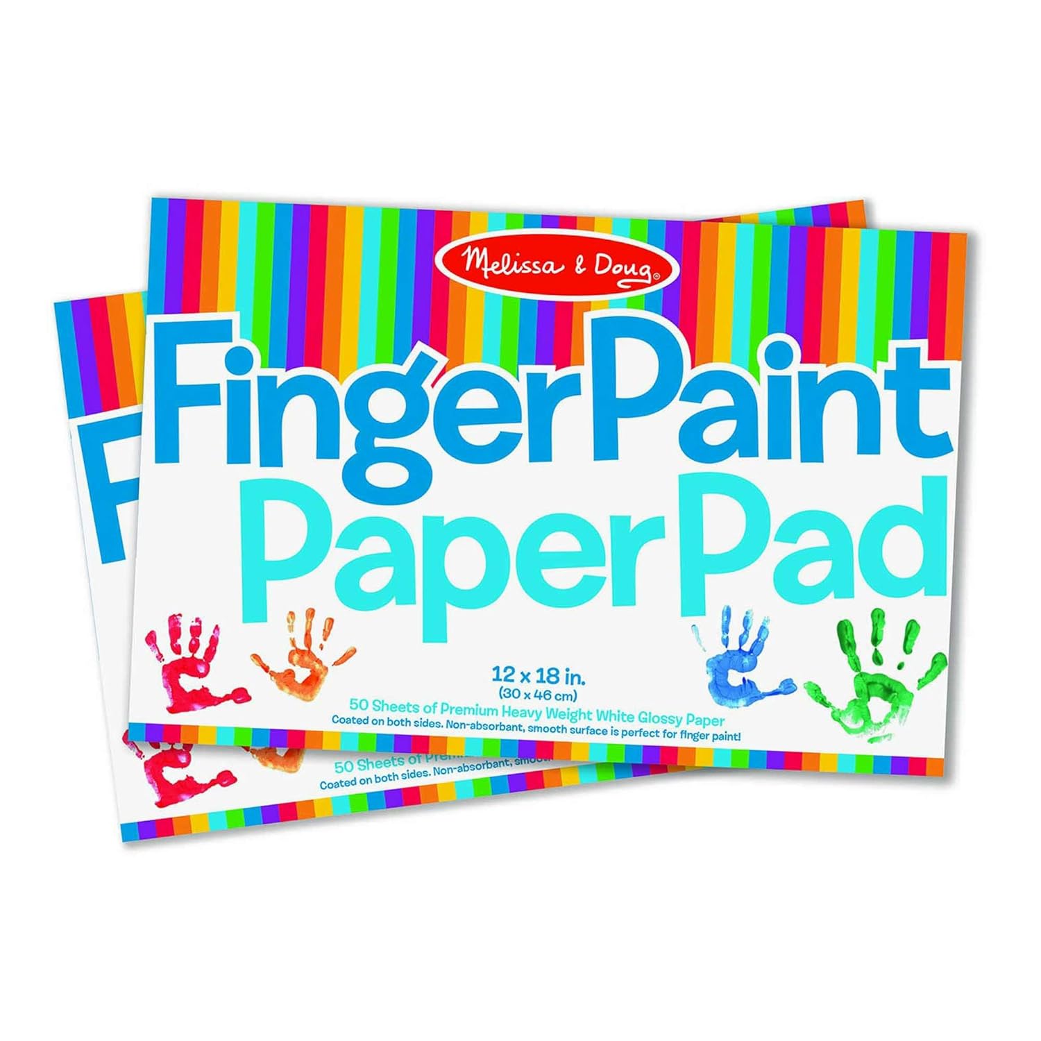 Buy Melissa & Doug Finger Paint Paper Pad (12 x 18 inches) 50 Sheets
