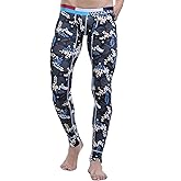 ARCITON Men's Low Rise Leggings Long Johns Thermal Pant